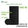 Сонячна панель Sunpal SP440M-54H Mono 182mm 108cells 440W, пакування пошкоджене, товар цілий.